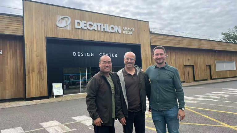 A trip to Decathlon’s fishing and hunting headquarters in Bordeaux, France